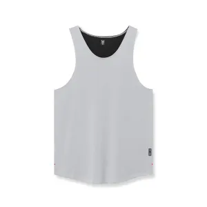 0808. Supima® Vented Tank - Slate Grey