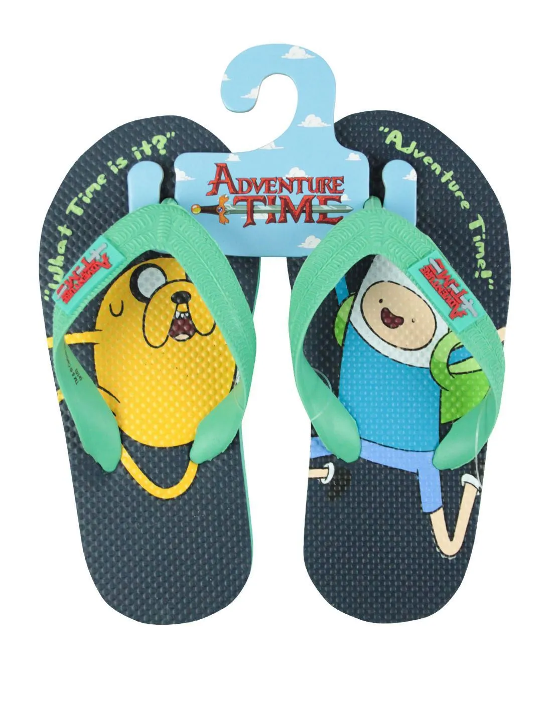 Adventure Time Finn And Jake Kid's Flip Flops