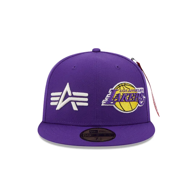 Alpha Industries X NBA Los Angeles Lakers 59FIFTY Cerrada