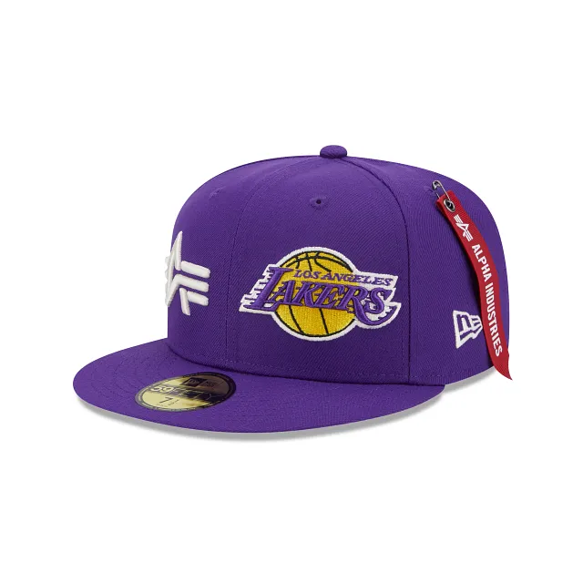 Alpha Industries X NBA Los Angeles Lakers 59FIFTY Cerrada