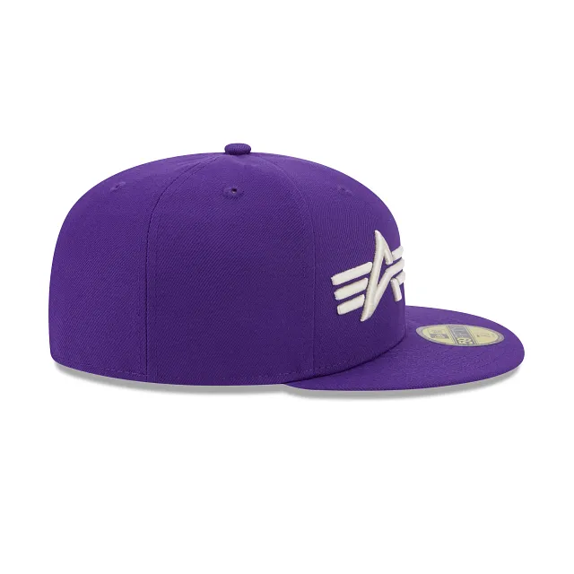 Alpha Industries X NBA Los Angeles Lakers 59FIFTY Cerrada