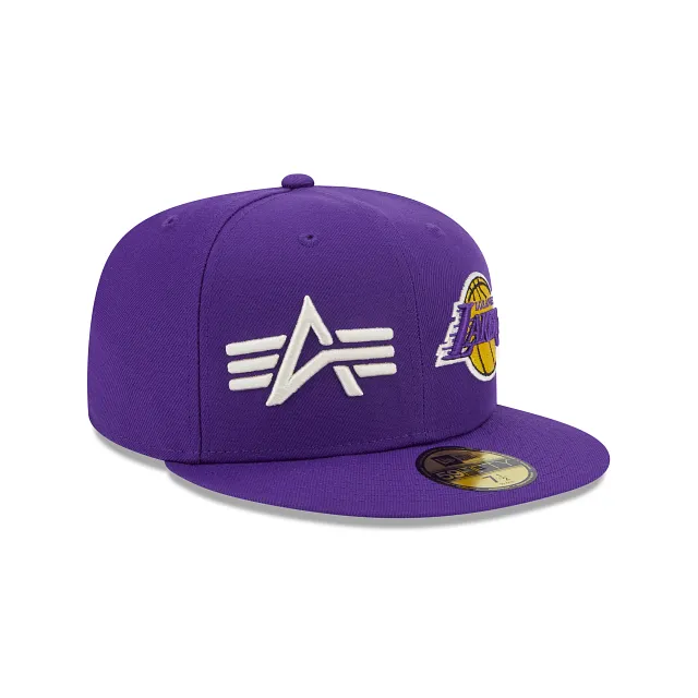 Alpha Industries X NBA Los Angeles Lakers 59FIFTY Cerrada