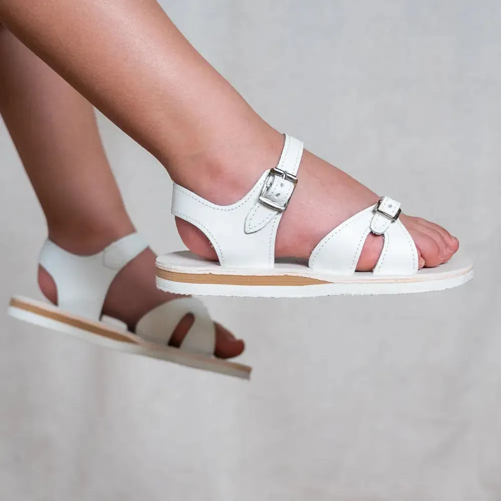 Amelia Sandal - White