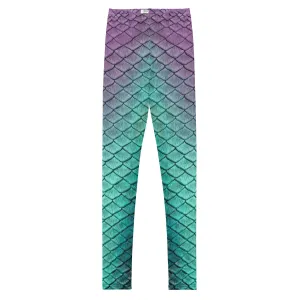 Aqua Fairy Youth Leggings