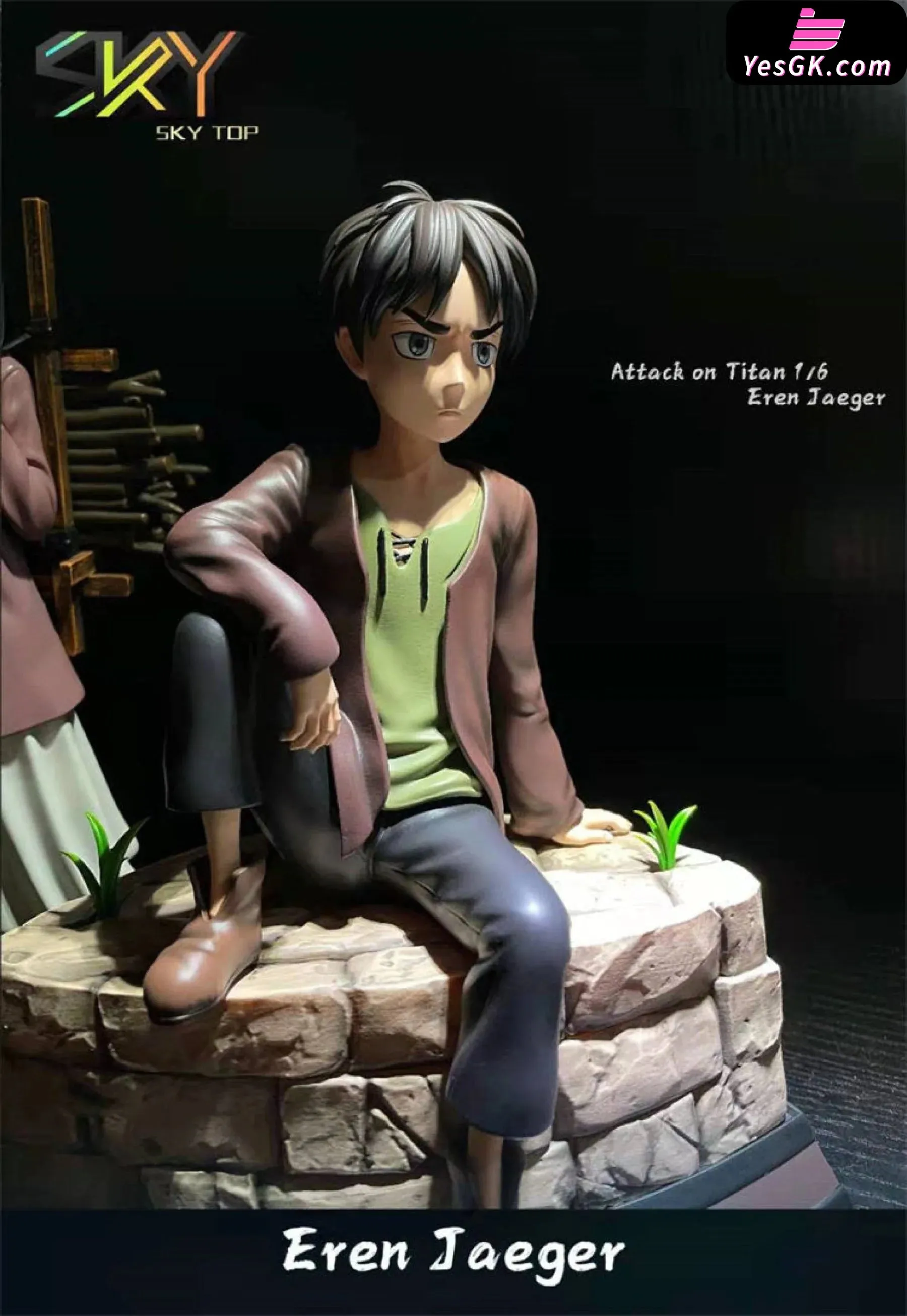 Attack On Titan Kid Series Eren Yeager Resin Statue - Sky Top Studio [In-Stock]