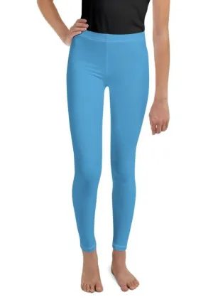 Azure Blue Youth Leggings