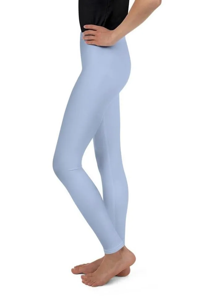 Baby Blue Youth Leggings