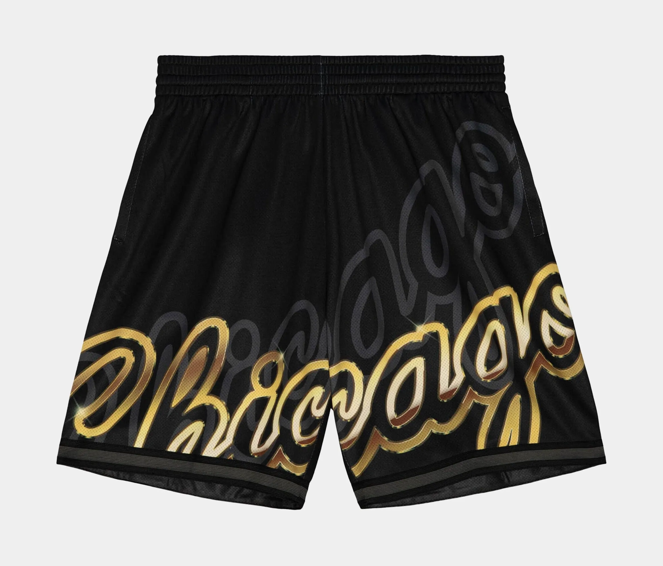 Big Face 4.0 Chicago Bulls Mens Shorts (Black)