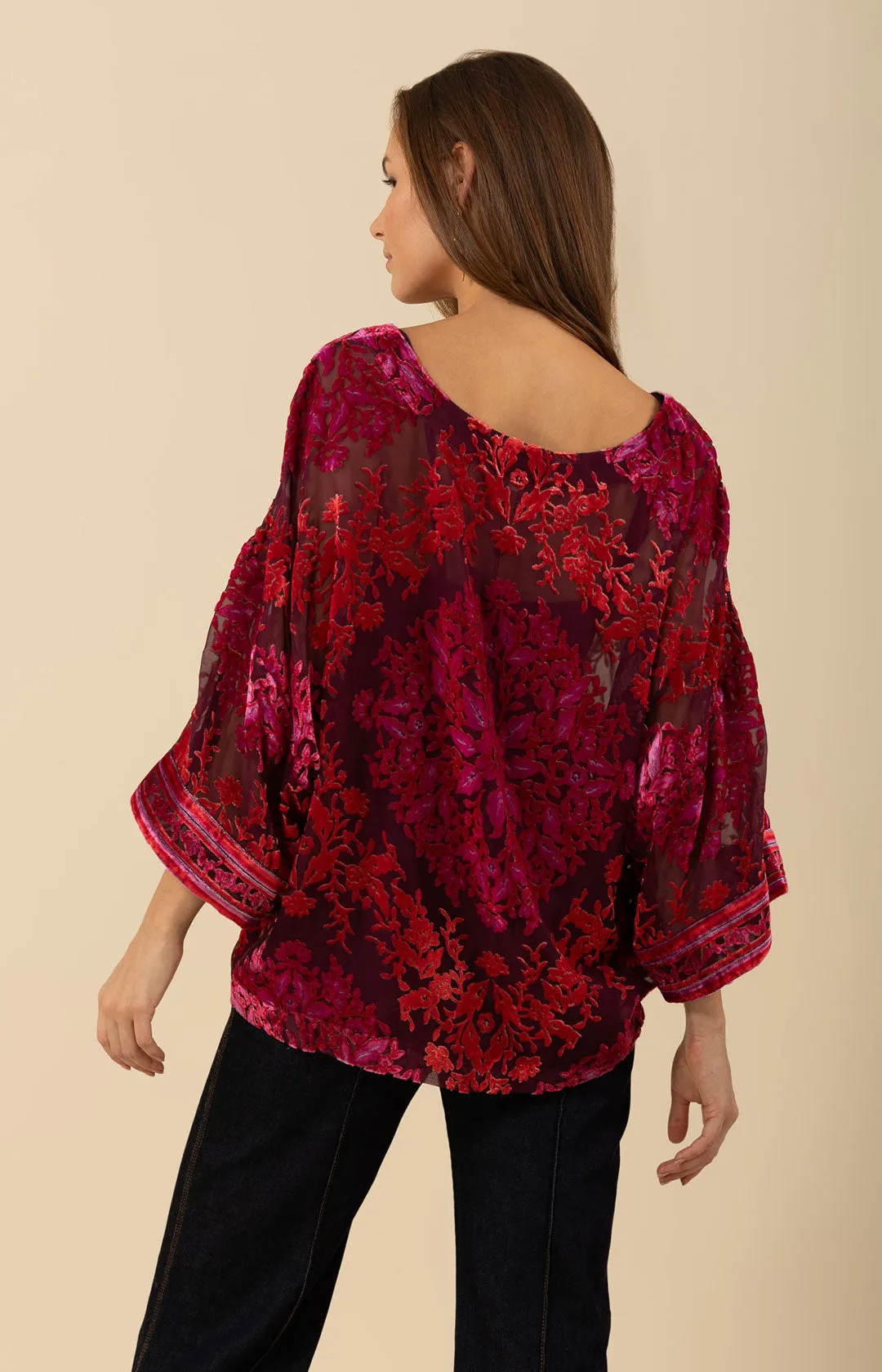 Briar Velvet Burnout Top