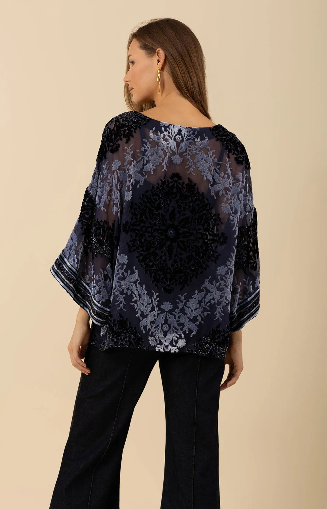 Briar Velvet Burnout Top