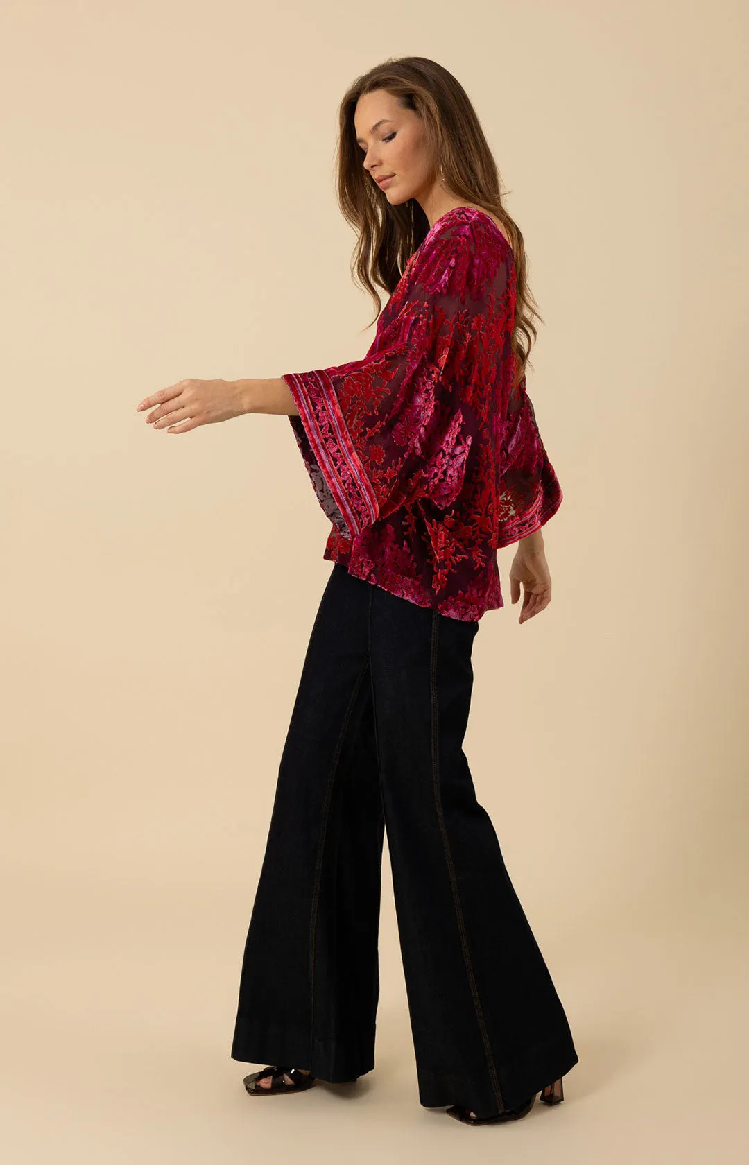 Briar Velvet Burnout Top