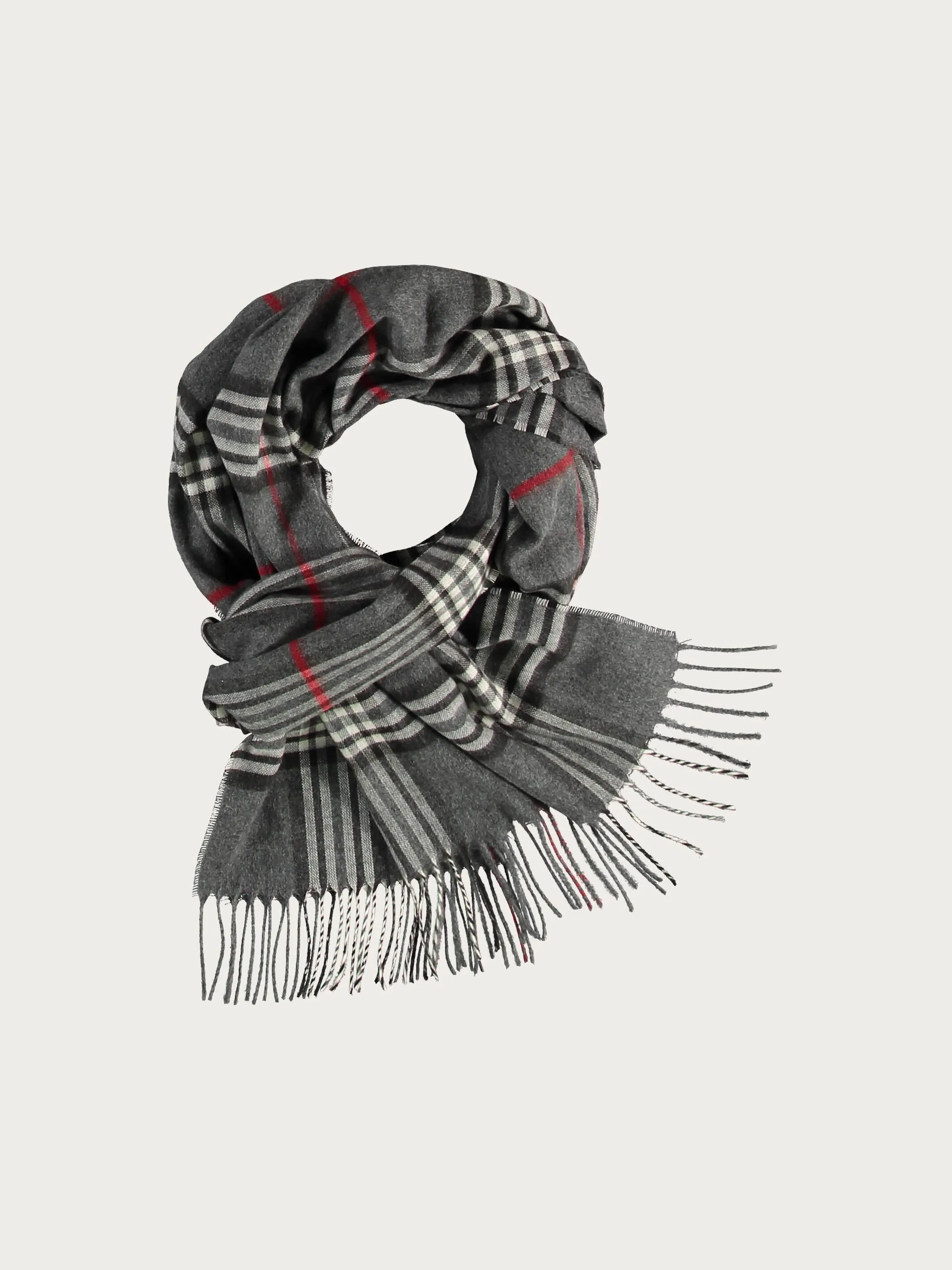 Cashmink-Schal mit FRAAS Plaid Karo - Made in Germany