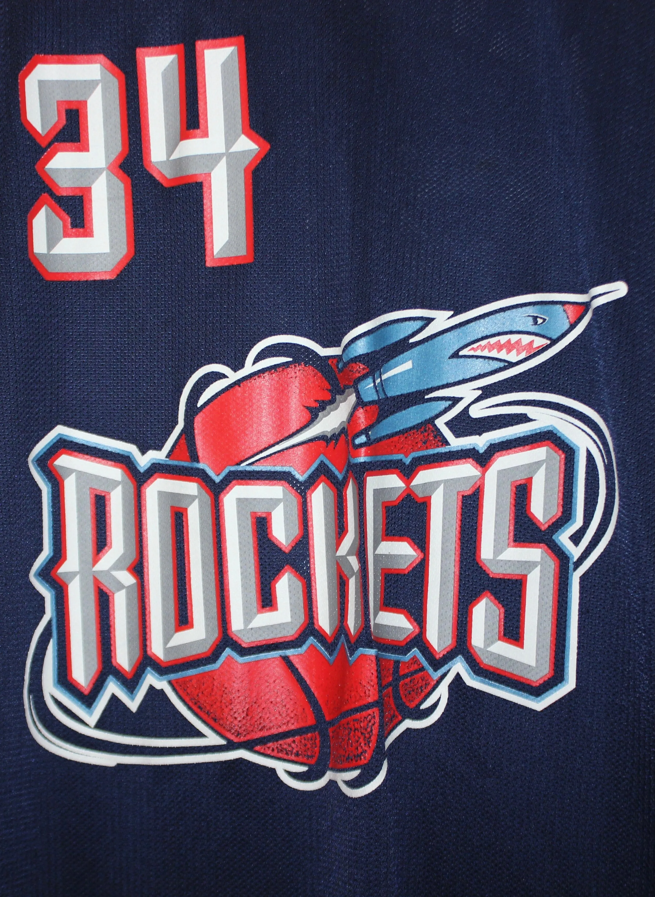 Champion Houston Rockets Hakeem Olajuwon Jersey: XL