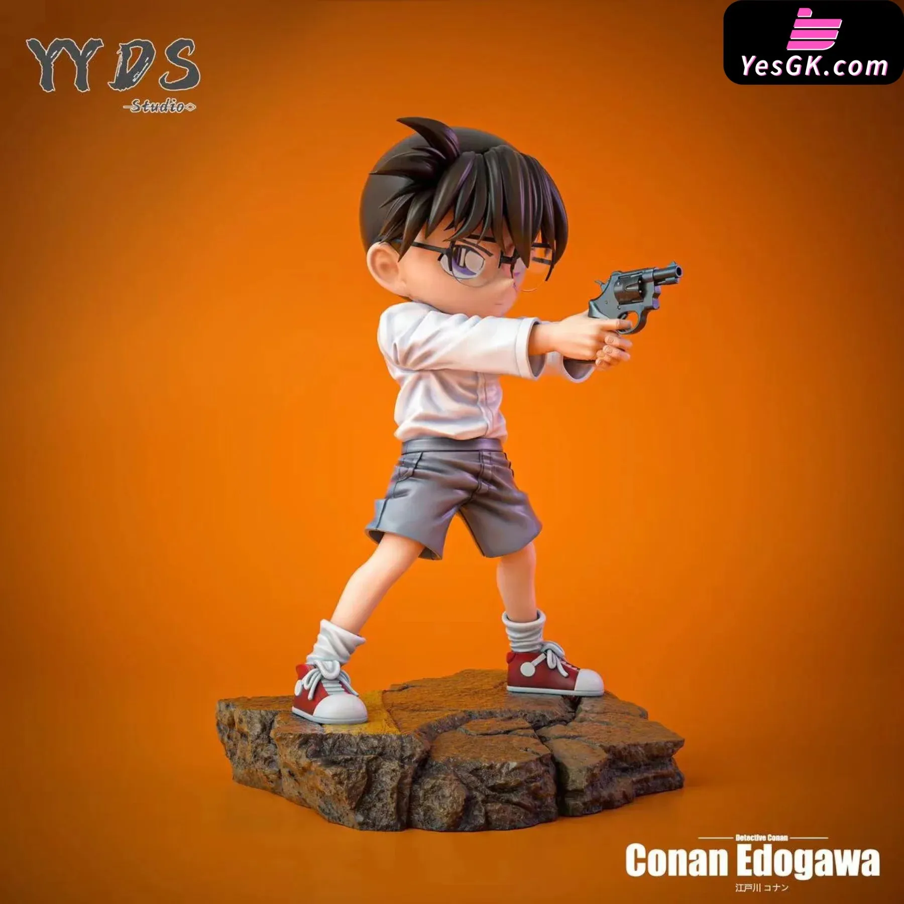 Conan Raise the gun Conan Statue - YYDS Studio [In-Stock]