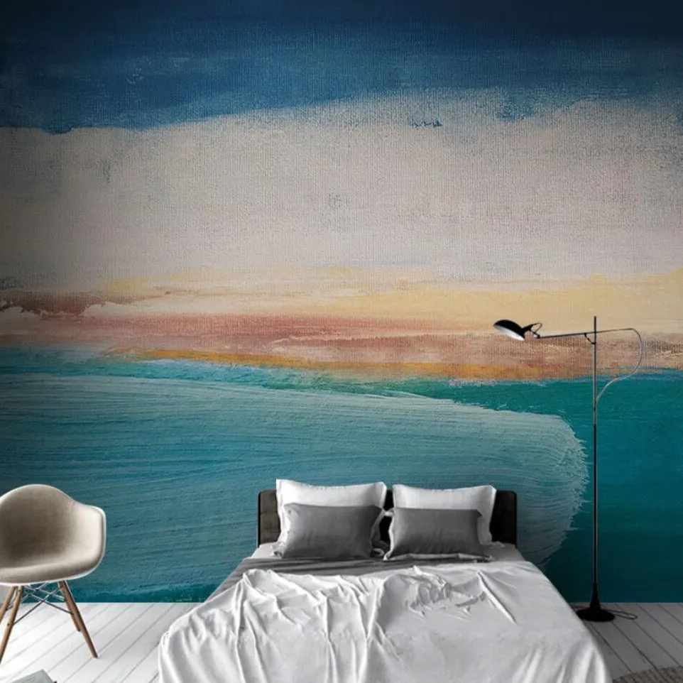 Custom Mural Nordic Art Graffiti Wallpaper (㎡)