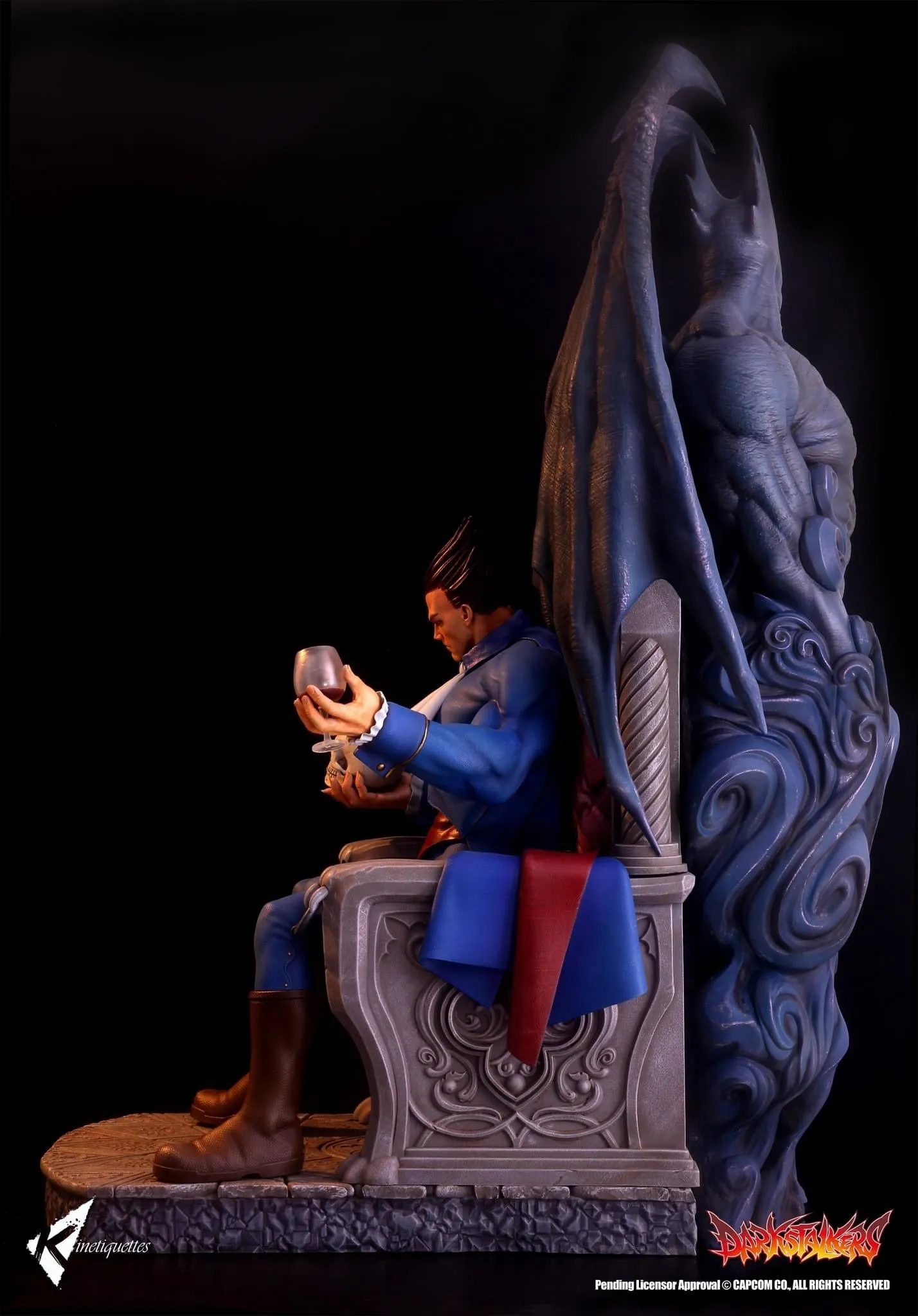 Darkstalkers - Demitri Maximoff THE RULER OF ZELTZEREICH 1/4 Scale Statue