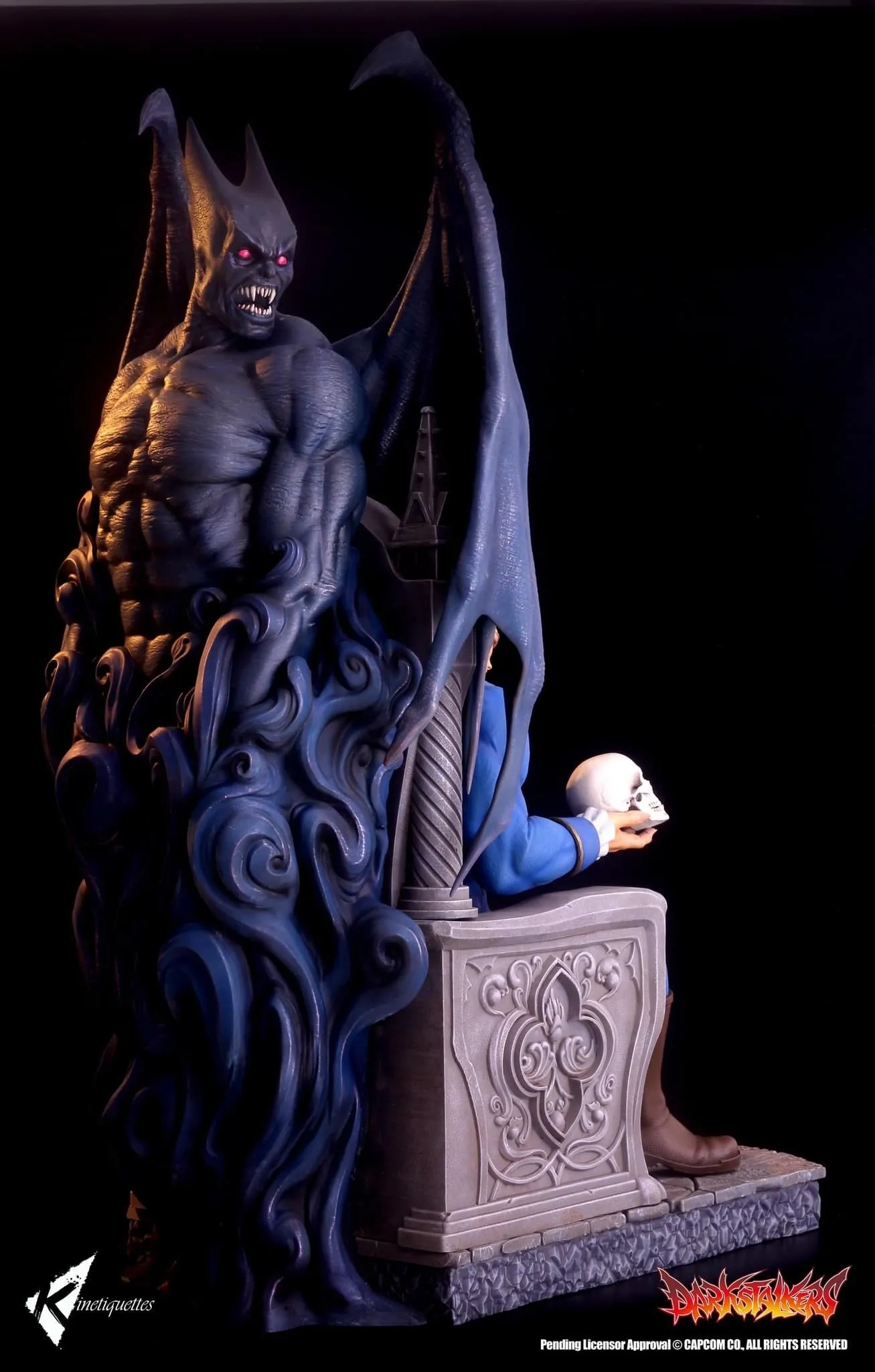 Darkstalkers - Demitri Maximoff THE RULER OF ZELTZEREICH 1/4 Scale Statue