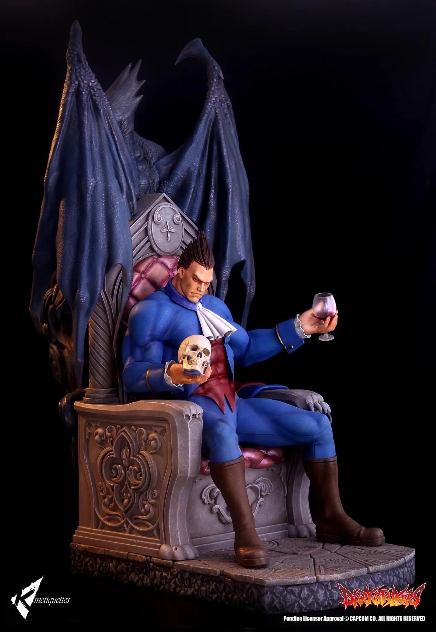 Darkstalkers - Demitri Maximoff THE RULER OF ZELTZEREICH 1/4 Scale Statue