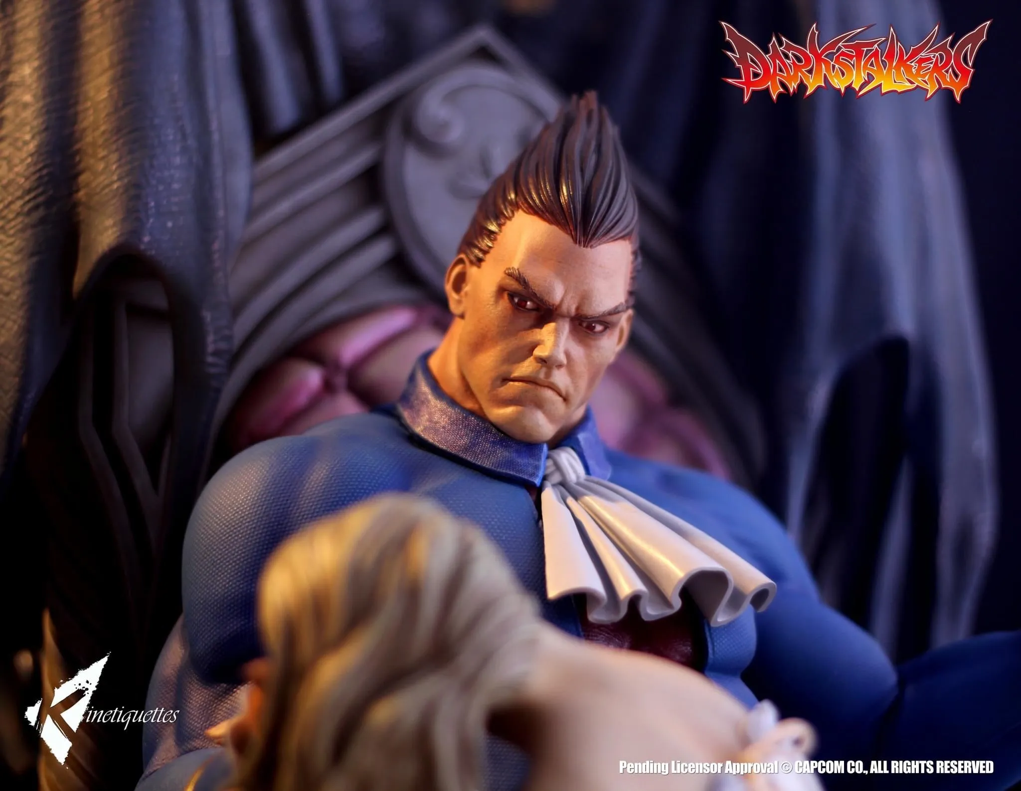 Darkstalkers - Demitri Maximoff THE RULER OF ZELTZEREICH 1/4 Scale Statue