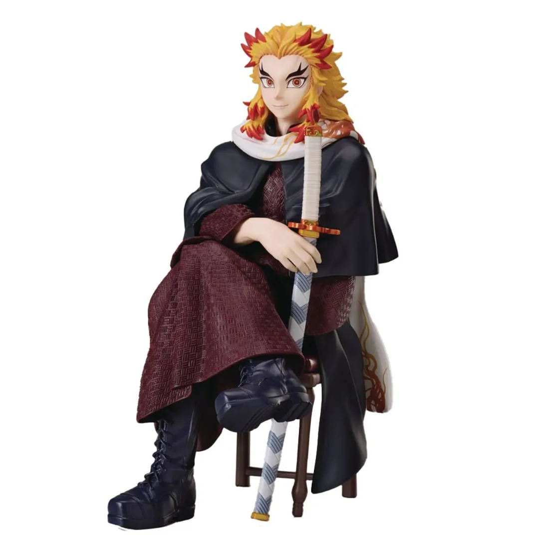 Demon Slayer Kimetsu No Yaiba Kyojuro Rengoku Statue By Anipex