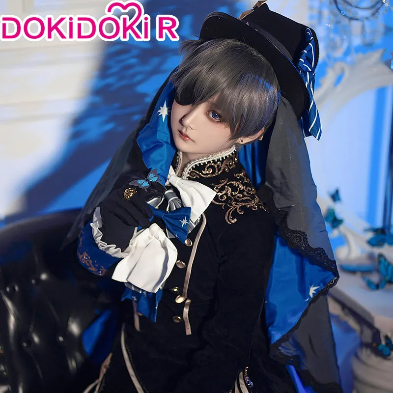 DokiDoki-R Anime Cosplay Black Butler Kuroshitsuji Ciel Phantomhive 13th Anniversary Cosplay