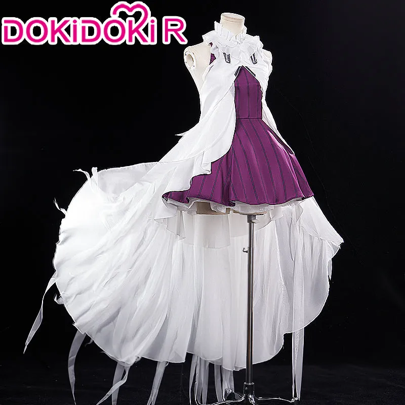 DokiDoki-R Anime Guilty Crown Cosplay Yuzuriha Inori Costume White