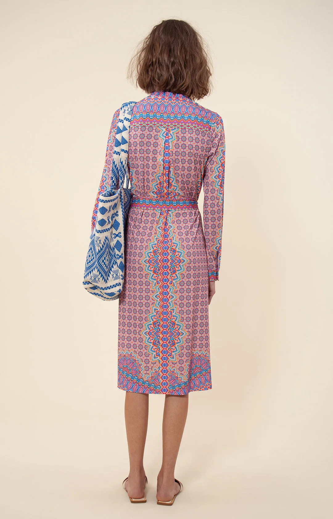 Emory Belted Jersey Dress