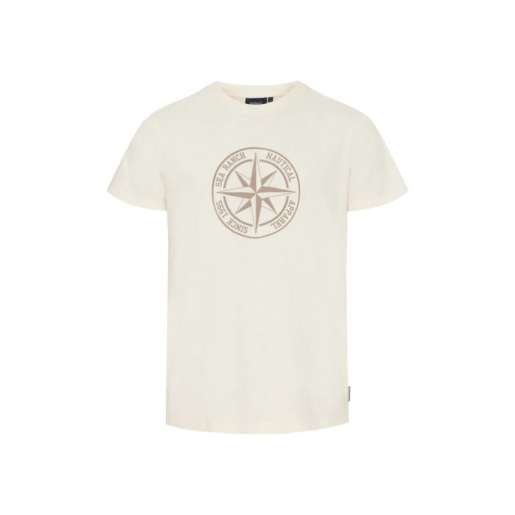 Jake Tee T-shirt - Ecru