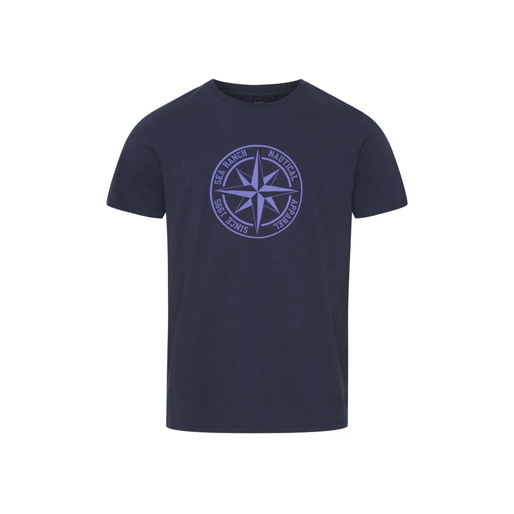 Jake Tee T-shirt - SR Navy