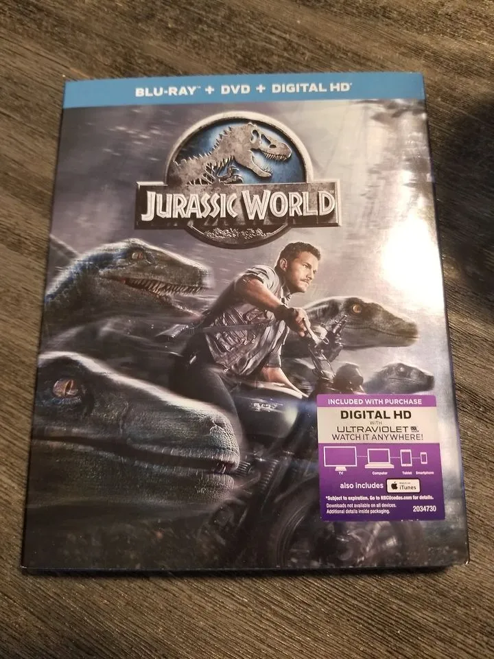 Jurassic World Blu-ray