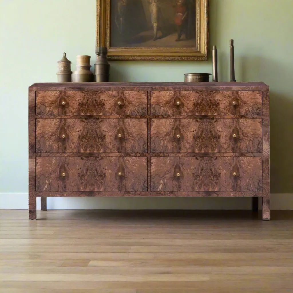 Lindsey Dresser 60” Walnut Veneer