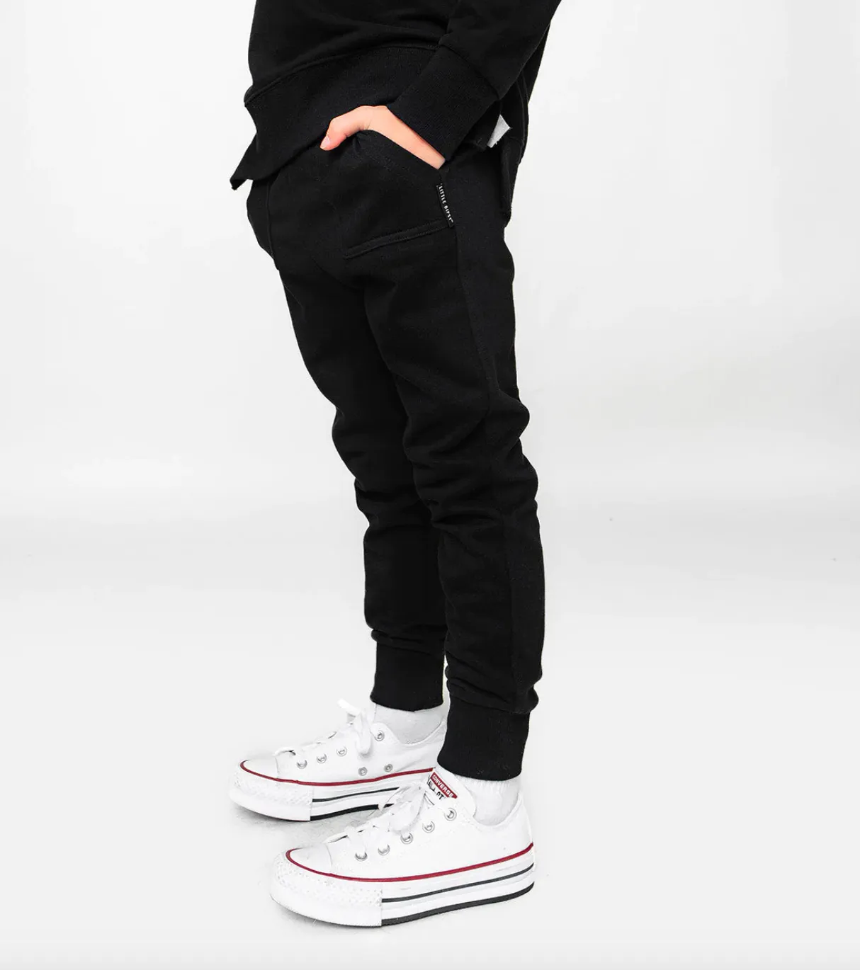 Little Bipsy - Everyday Jersey Joggers in Black