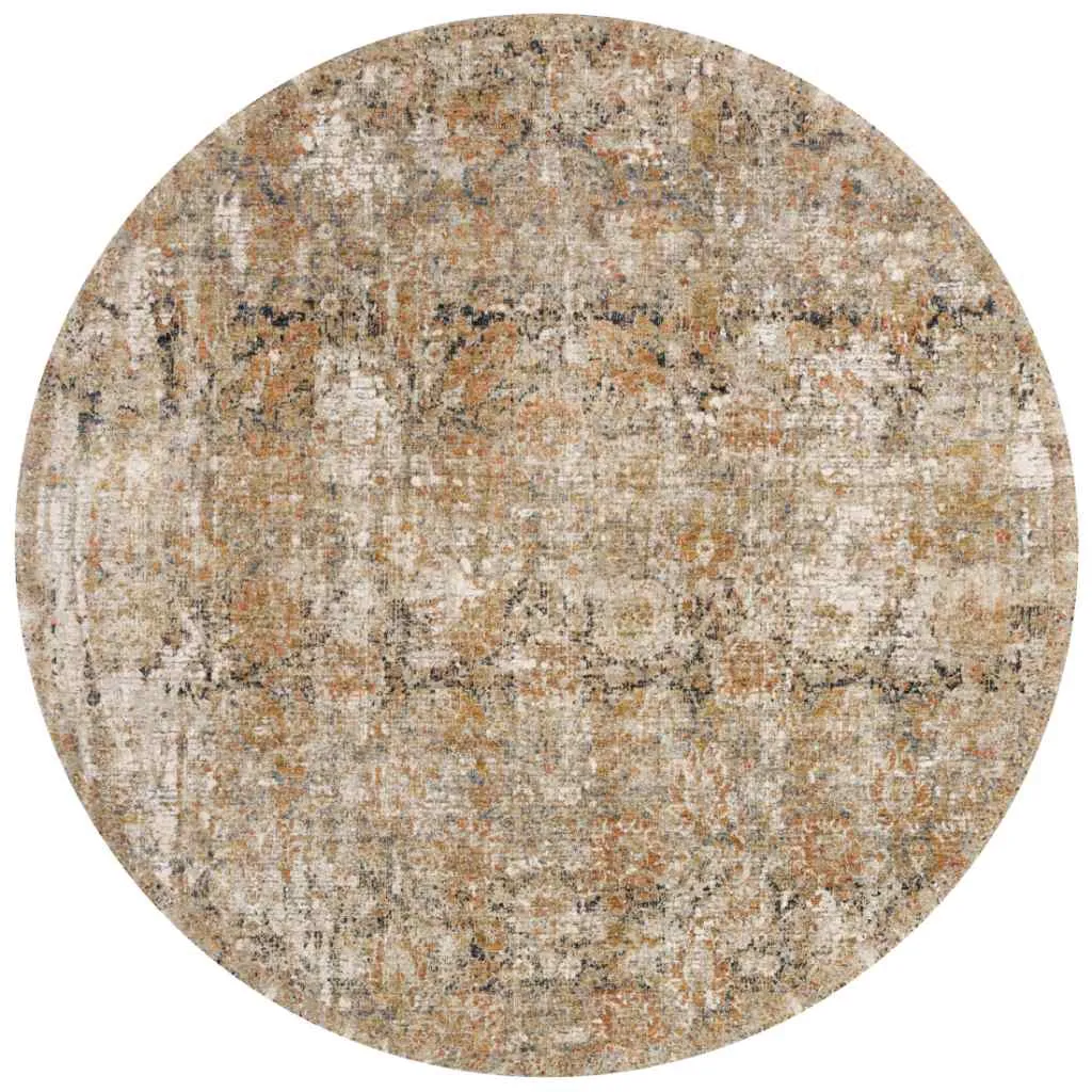 Loloi Theia Collection Taupe / Gold Rug THE-02