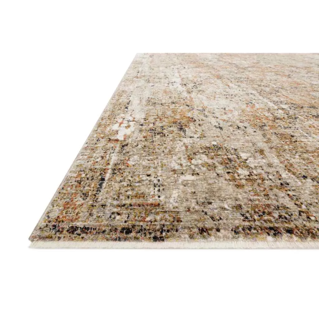 Loloi Theia Collection Taupe / Gold Rug THE-02