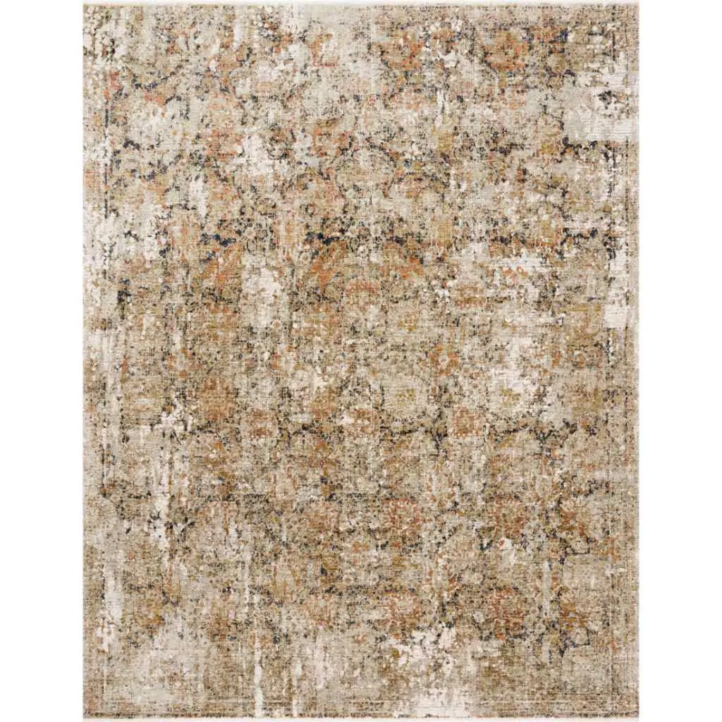 Loloi Theia Collection Taupe / Gold Rug THE-02