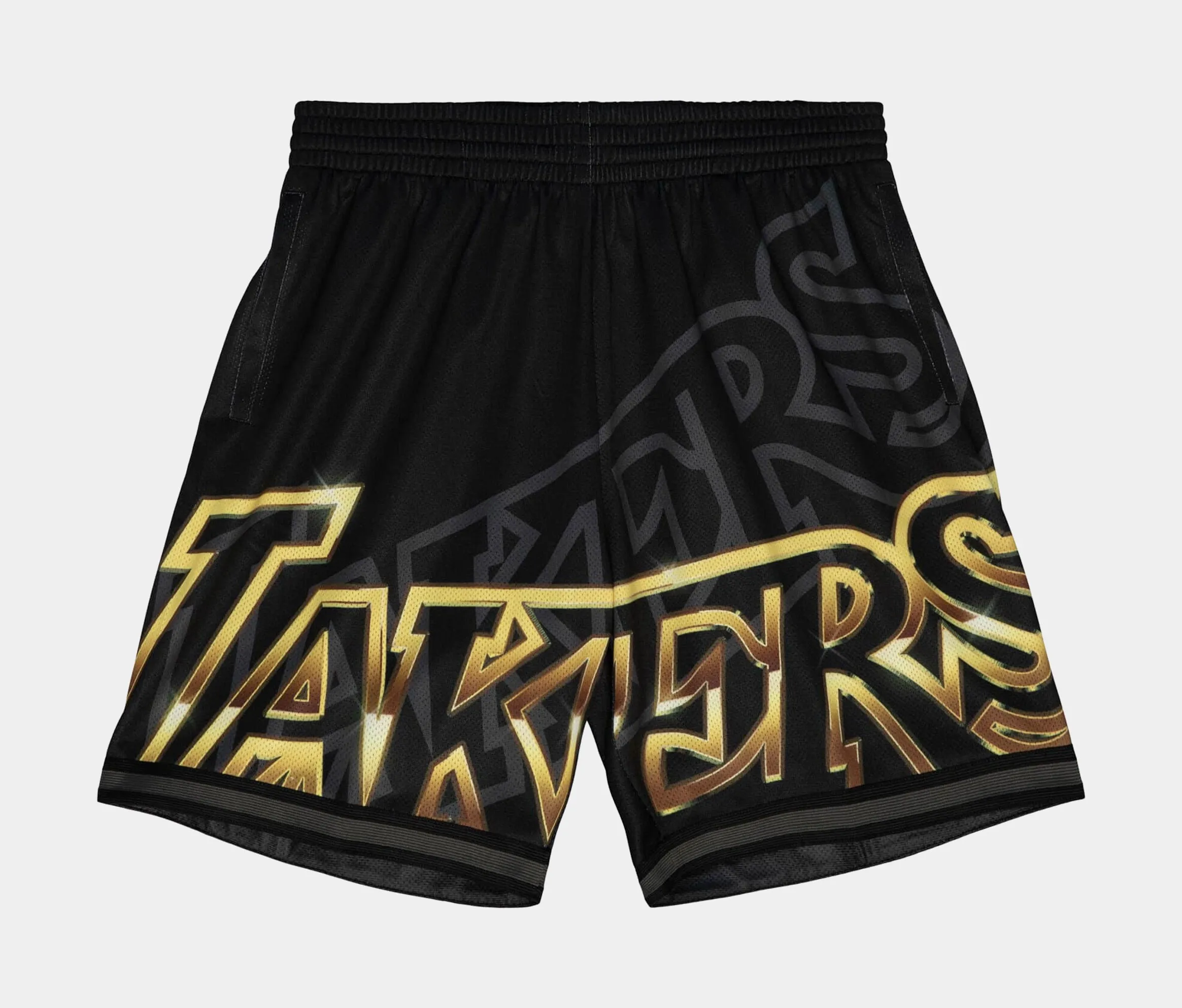 Los Angeles Lakers Big Face 4.0 Shorts Mens Shorts (Black)