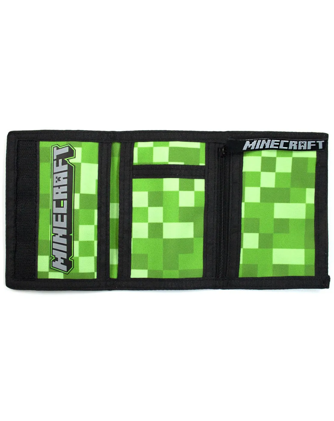 Minecraft Creeper Face Wallet 15cm x 10cm