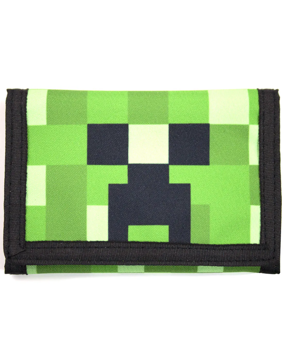 Minecraft Creeper Face Wallet 15cm x 10cm