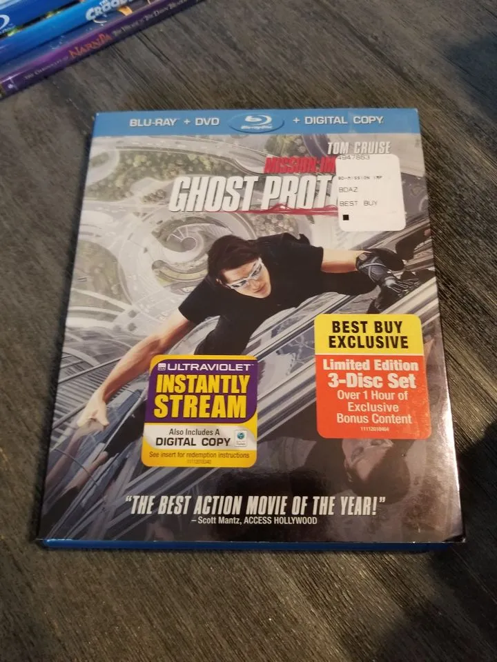 Mission Impossible: Ghost Protocal Blu-ray