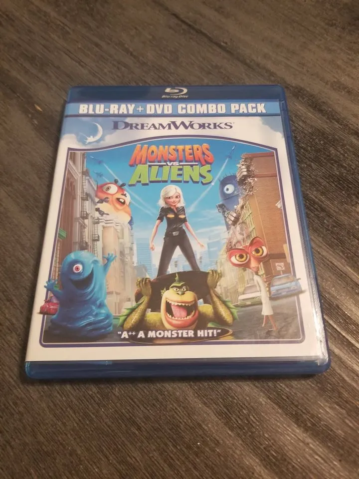 Monsters vs Aliens Blu-ray DVD