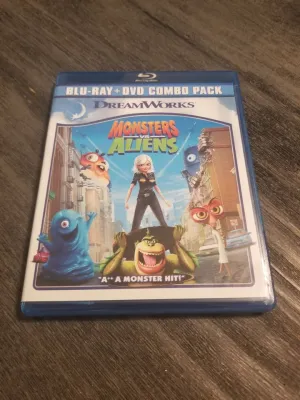 Monsters vs Aliens Blu-ray DVD