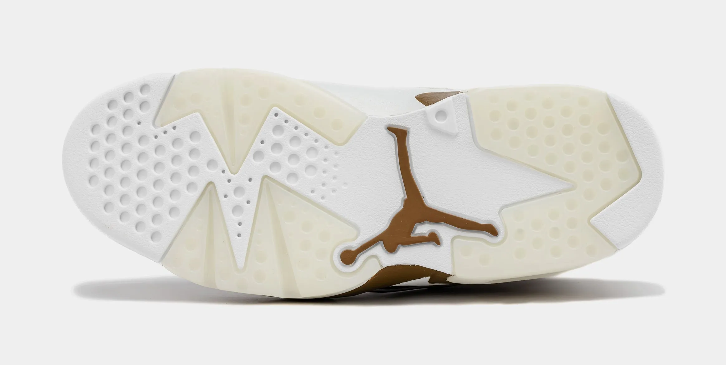 MVP Palomino Womens Basketball Shoes (White/Brown)