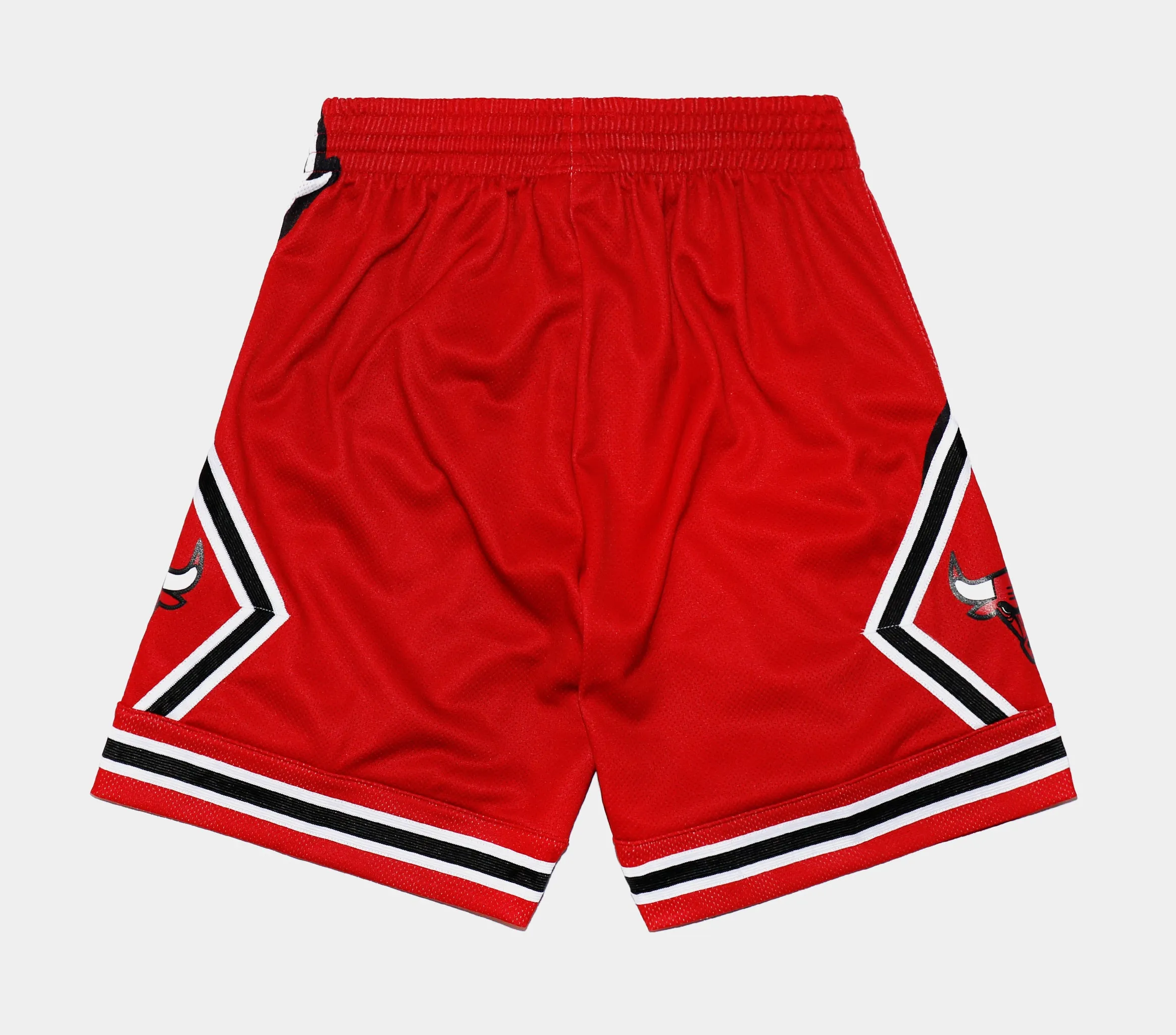 NBA Big Face 2.0 Chicago Bulls Shorts Mens Shorts (Red)