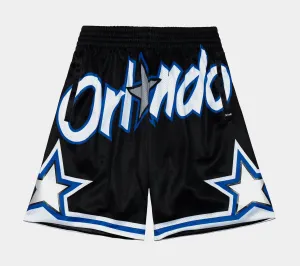 NBA Big Face 2.0 Orlando Magic Shorts Mens Shorts (Black/Blue)