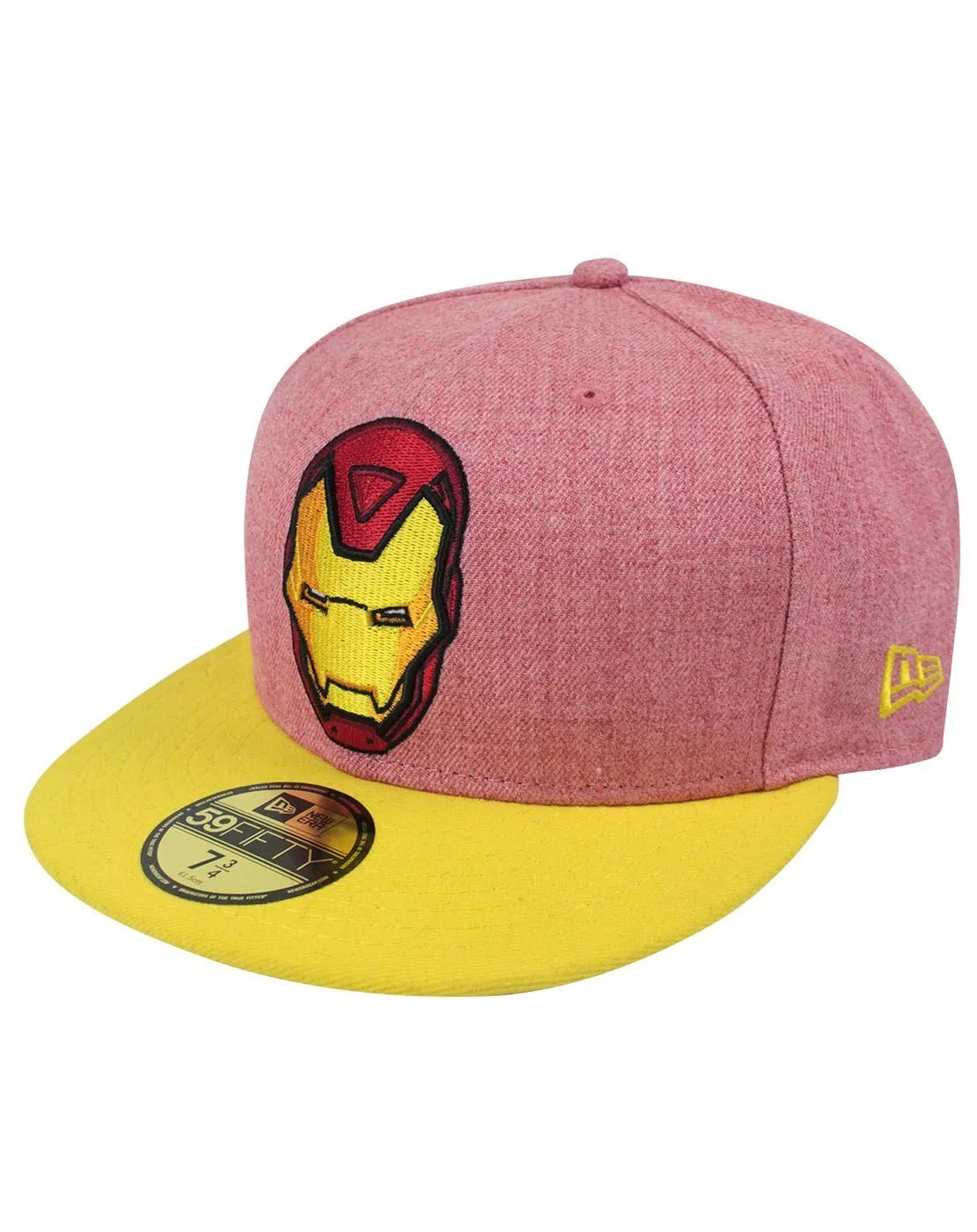 New Era 59Fifty Iron Man Heather Hero Cap