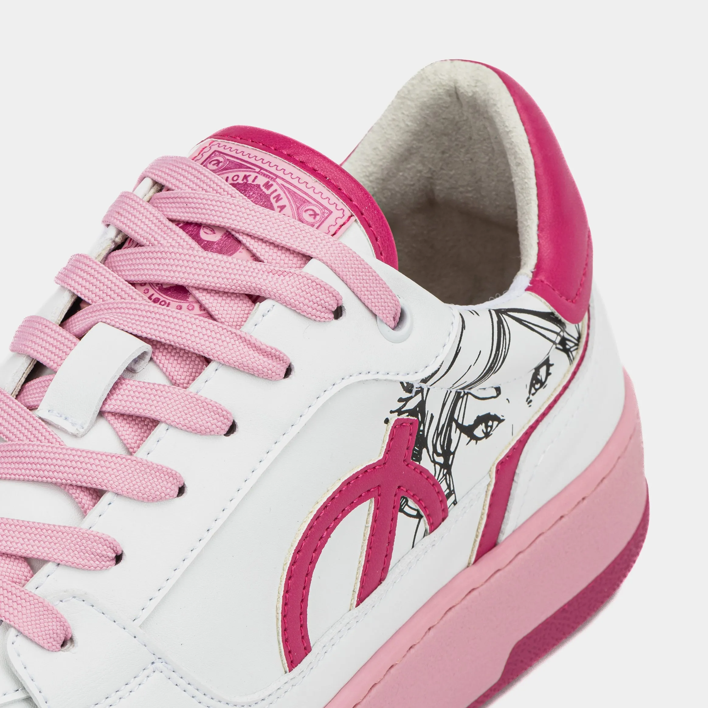 Nicki Minaj x NEO Chun Li Womens Lifestyle Shoes (White/Pink)