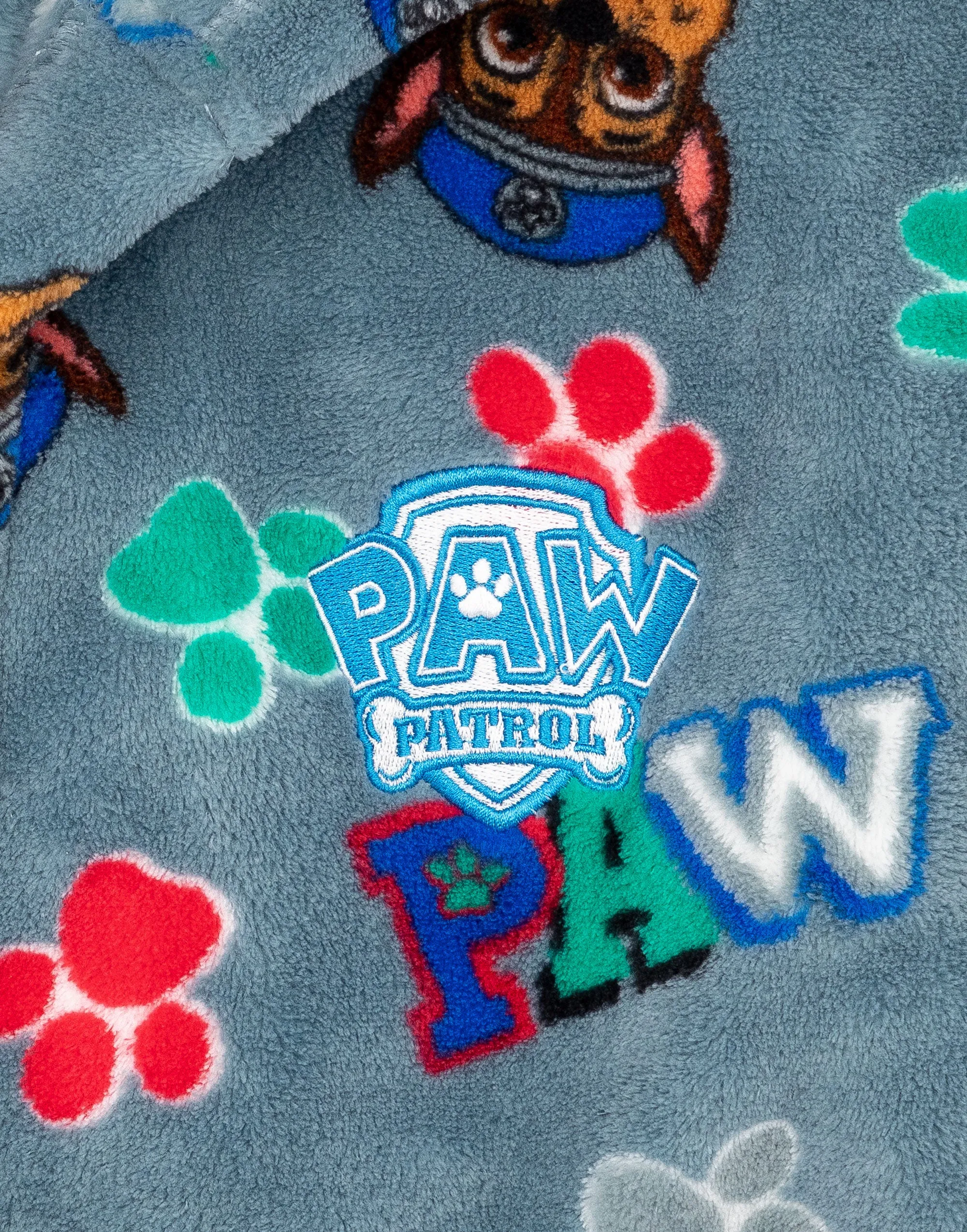 PAW Patrol Boys Blue Hooded Bathrobe