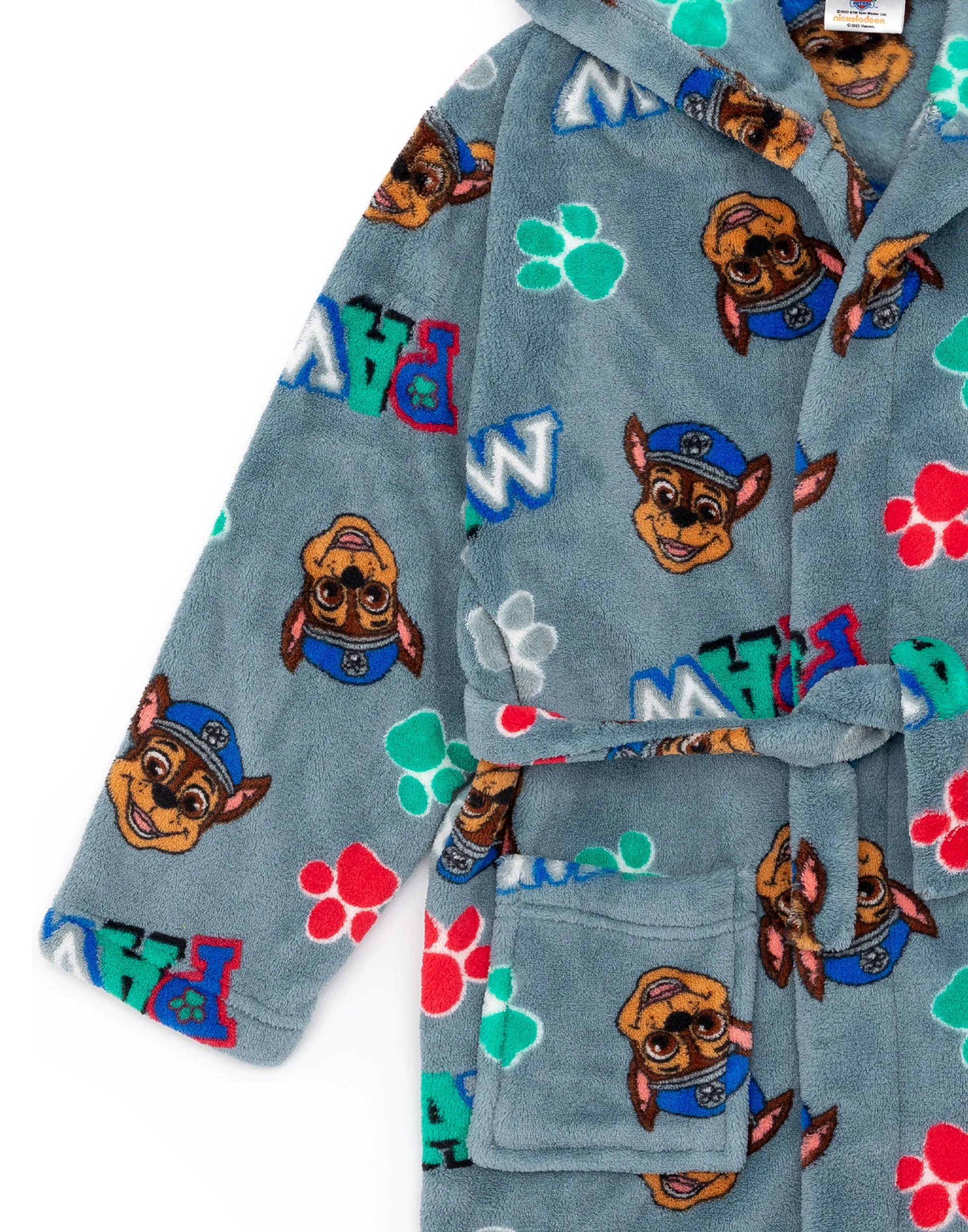 PAW Patrol Boys Blue Hooded Bathrobe