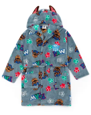 PAW Patrol Boys Blue Hooded Bathrobe