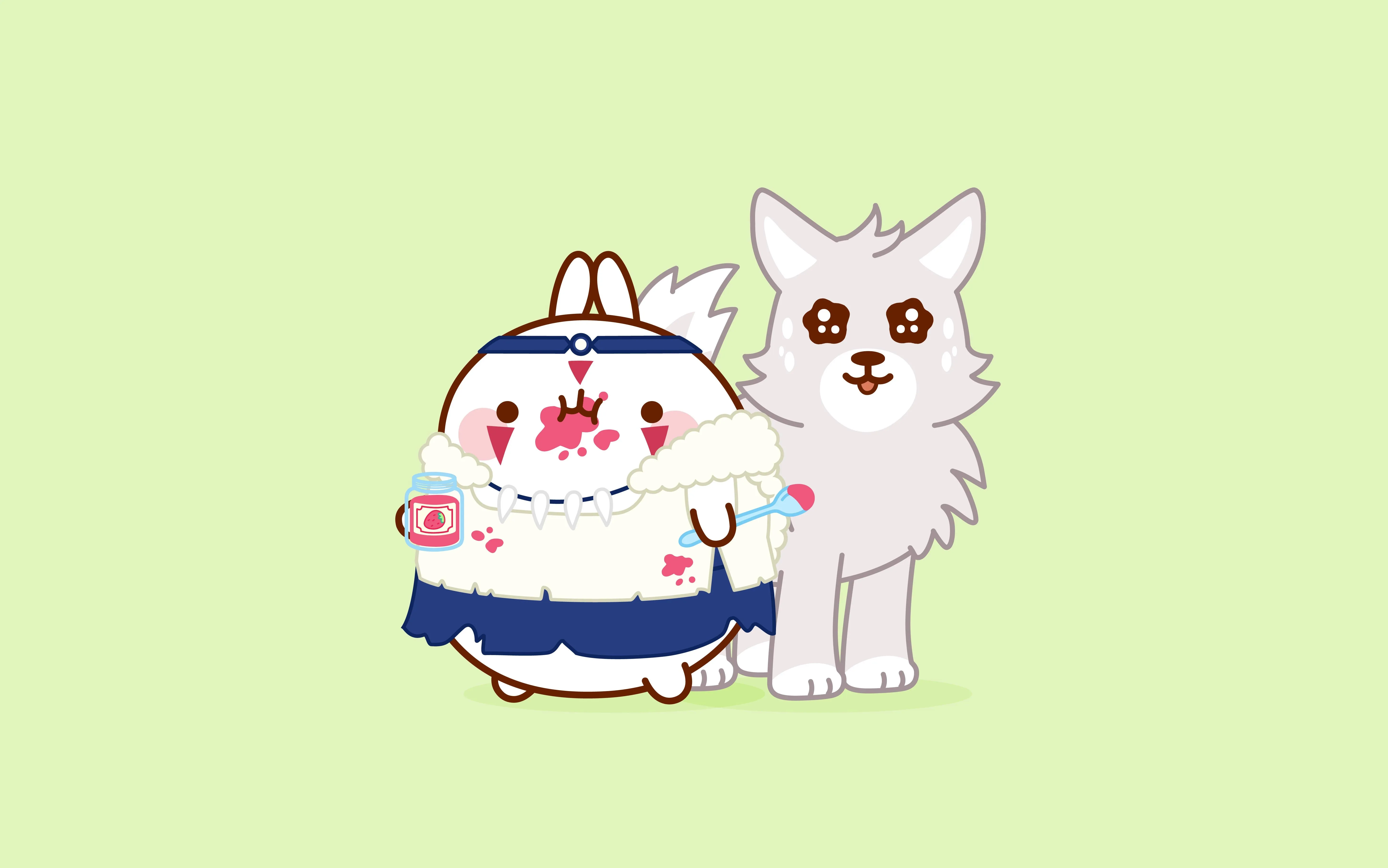 Princess Mononoke Wallpaper of Molang